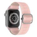 Miniatyrbild 1 av 3: Elastiskt Nylonarmband Apple Watch 38/40/41 mm Glitter Rosa