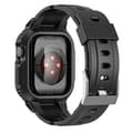 Miniatyrbild 2 av 3: Apple Watch 45mm Series 9 Stöttåligt Skal + Armband Svart