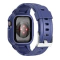 Miniatyrbild 2 av 3: Apple Watch 42/44/45 mm Stöttåligt Skal + Armband Blå