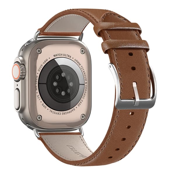 Dux Ducis Leather Armband Apple Watch 38/40/41 mm Brown