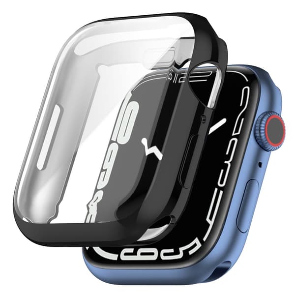 Heltäckande TPU Skal Apple Watch 41mm Svart