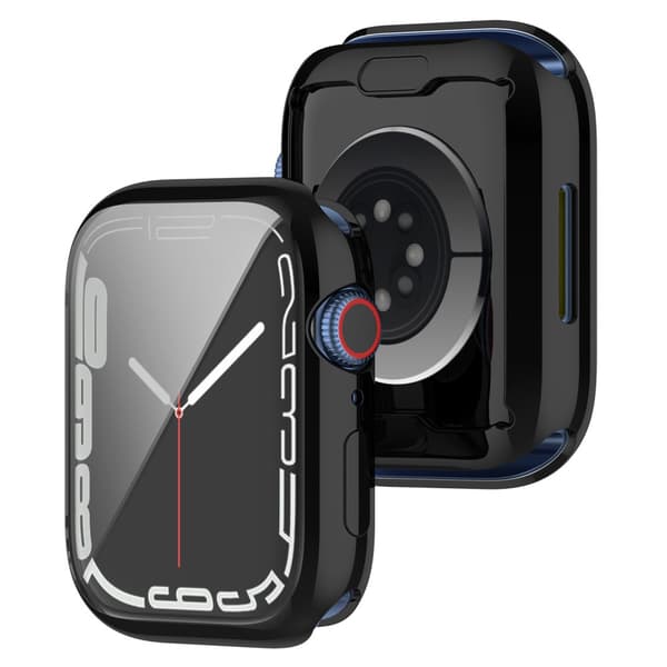Heltäckande TPU Skal Apple Watch 41mm Svart