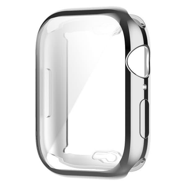 Heltäckande TPU Skal Apple Watch 41mm Silver