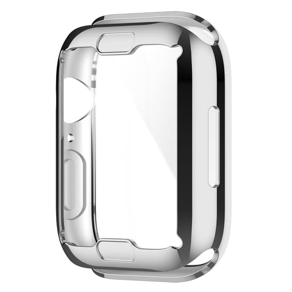 Heltäckande TPU Skal Apple Watch 41mm Silver