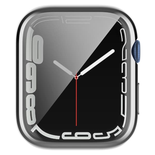 Heltäckande TPU Skal Apple Watch 41mm Series 9 Silver