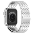 Miniatyrbild 2 av 6: Magnetiskt Metallarmband Apple Watch 41mm Series 9 Silver