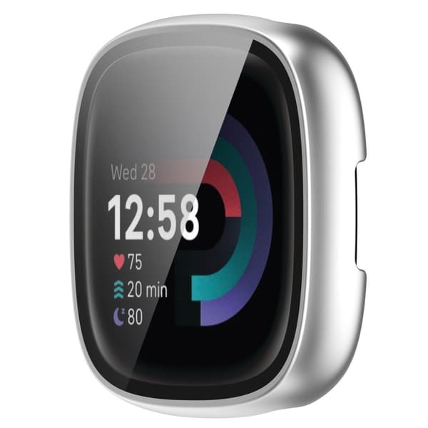 Hårdskal Fitbit Versa 4/Sense 2 Silver