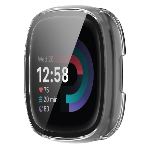 Hårdskal Fitbit Versa 4/Sense 2 Transparent