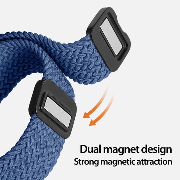 Dux Ducis Elastic Nylon Woven Strap Apple Watch 38/40/41 mm Blue