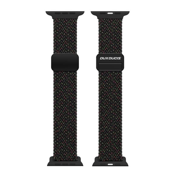 Dux Ducis Elastic Nylon Woven Strap Apple Watch 38/40/41 mm Black Unity