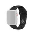 Miniatyrbild 1 av 3: Silikonarmband Apple Watch 45mm Series 9 Svart