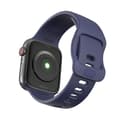 Miniatyrbild 2 av 5: Silicone Band Apple Watch 45mm Series 9 Dark Blue