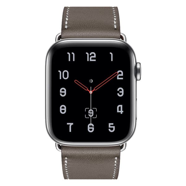 Äkta Läderarmband Apple Watch Ultra 2 49mm Grå