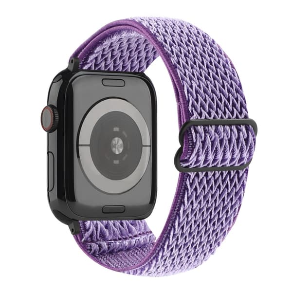 Vävd Nylonarmband Apple Watch Ultra 2 49mm Lila