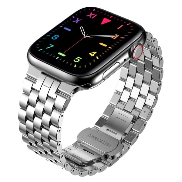 Stainless Steel Bracelet Apple Watch 41mm Series 9 Silver