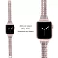 Miniatyrbild 3 av 3: Slim Bling Bracelet Apple Watch 41mm Series 9 Rosa