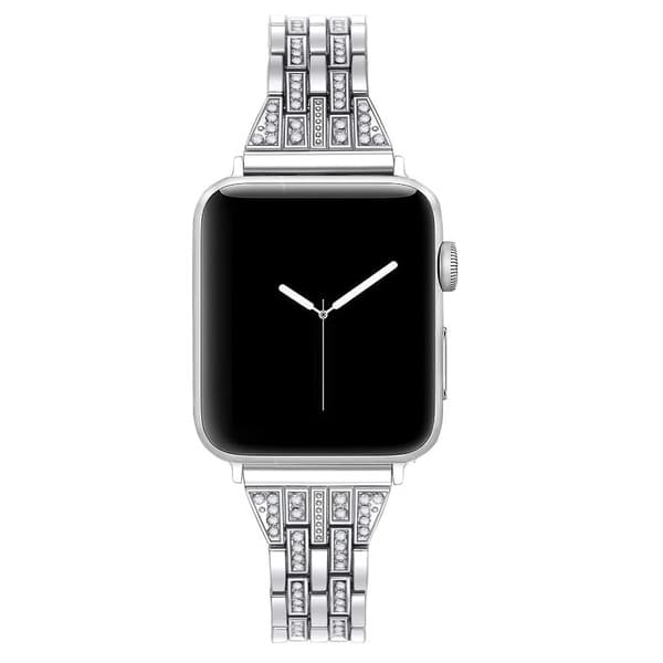 Slim Bling Bracelet Apple Watch 42/44/45/49 mm Silver