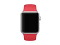 Miniatyrbild 5 av 5: Apple 38mm Sport Band - KlocKräm för smart klocka - röd - för Watch Hermès Series 7, Hermès Series 9, Nike Series 7, Series 10, Series 8, Series 9