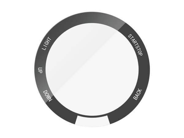 PanzerGlass - Skjermbeskyttelse for smart armbåndsur - glass - rammefarge svart - for Garmin Forerunner 265S