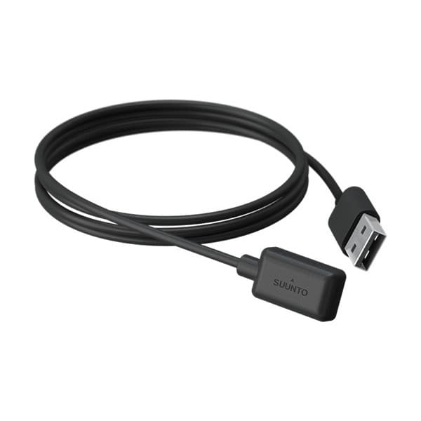 Suunto magneettinen latauskaapeli, musta