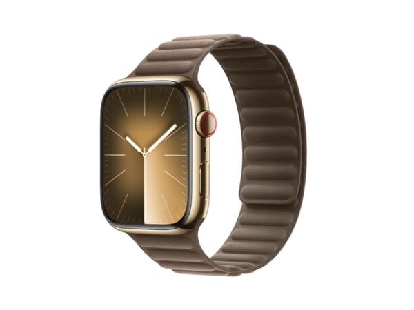 Apple - Klokkestropp for smart armbåndsur - 45 mm - M/L-størrelse - musegrått