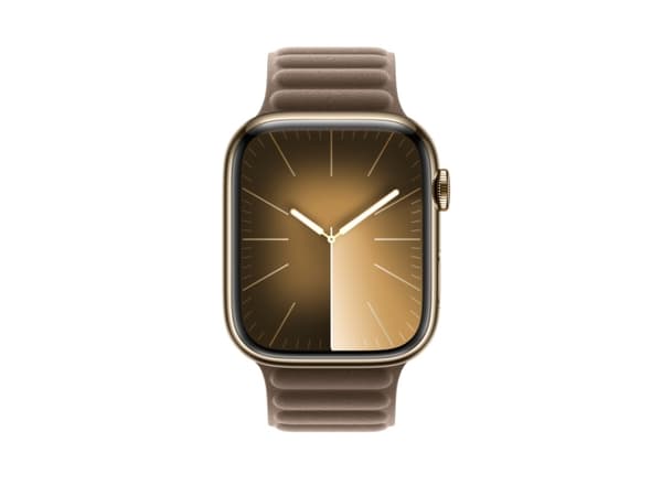 Apple - Klokkestropp for smart armbåndsur - 45 mm - M/L-størrelse - musegrått