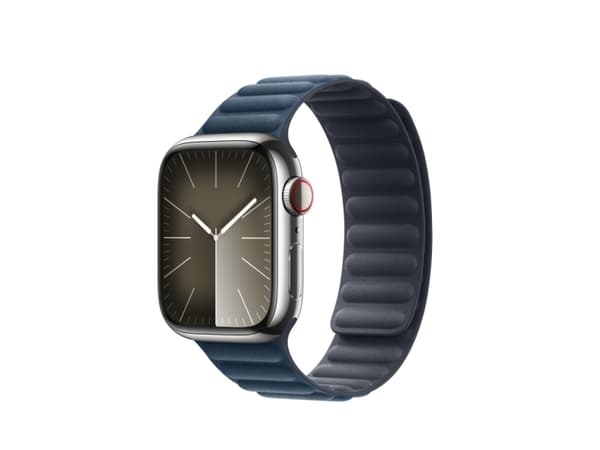 Apple - Klokkestropp for smart armbåndsur - 41 mm - S/M-størrelse - asurblå