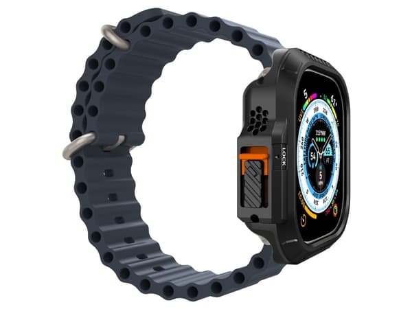 Spigen ACS06208, Hörselskydd, Apple, Ultra Series 1/2 (49 mm), Polykarbonat (PC), Termoplastisk polyuretan (TPU), 49 mm, 54,4 mm