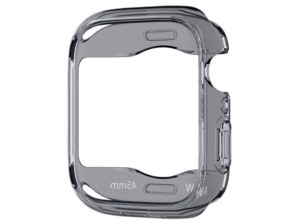 Spigen Ultra Hybrid, Case, Smartwatch, Grey, Apple, Apple Watch Series 9 / 8 / 7 (45mm), Polycarbonate (PC), Thermoplastic polyurethane (TPU)