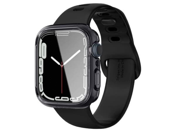 Spigen Ultra Hybrid, Case, Smartwatch, Grey, Apple, Apple Watch Series 9 / 8 / 7 (45mm), Polycarbonate (PC), Thermoplastic polyurethane (TPU)