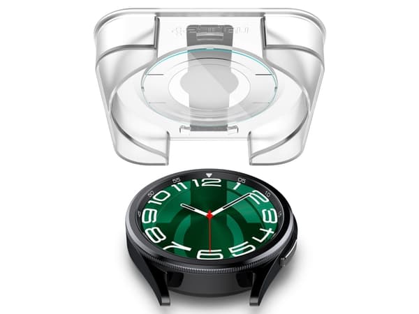 Spigen AGL07066, Klockskydd, Samsung, Galaxy Watch 6 Classic, Härdat glas, 37,1 mm, 37,1 mm