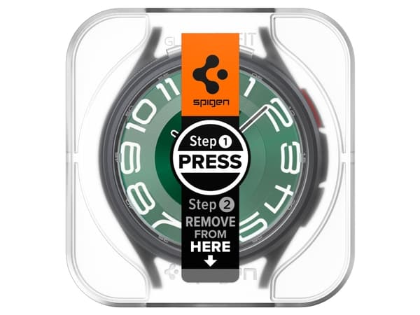 Spigen AGL07066, Klockskydd, Samsung, Galaxy Watch 6 Classic, Härdat glas, 37,1 mm, 37,1 mm