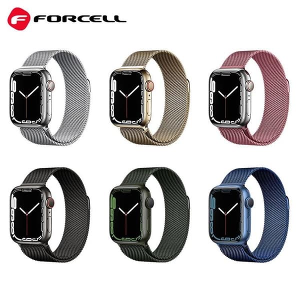 Forcell Apple Watch (38/40/41mm) Armband F-Design - Rosa