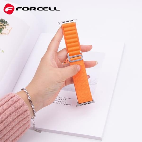 Forcell Apple Watch (38/40/41mm) Armband F-Design - Orange