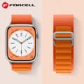 Miniatyrbild 2 av 4: Forcell Apple Watch (38/40/41mm) Armband F-Design - Orange