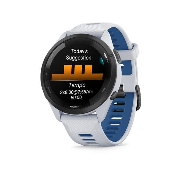 SMARTWATCH FORERUNNER 265/WHITEST. 010-02810-11 GARMIN