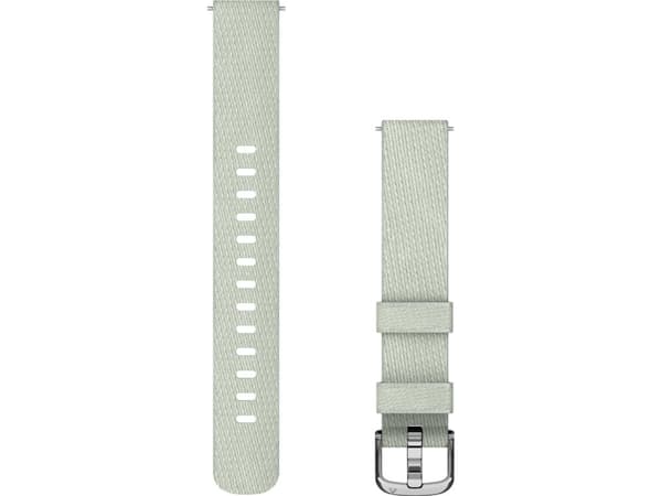 Garmin Acc, Lily 2, Band, Stoff, Sølv/SageGr