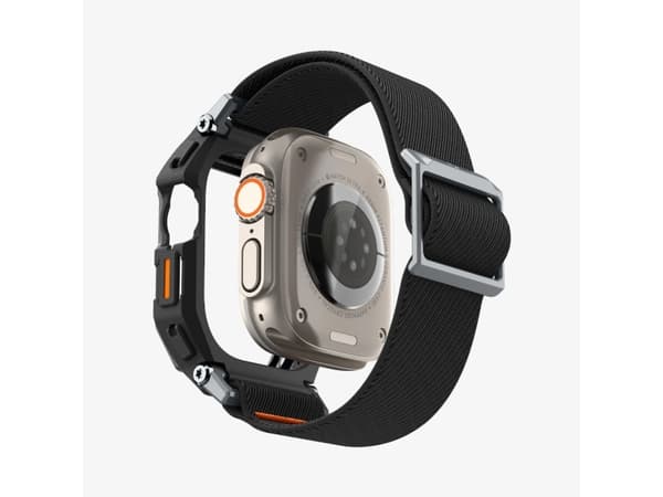 Spigen ACS07103, Watch case, Apple, Apple - Apple Watch Ultra (49mm) Apple - Apple Watch Ultra 2 (49mm), Termoplastisk polyuretan (TPU), 65 mm, 48 mm