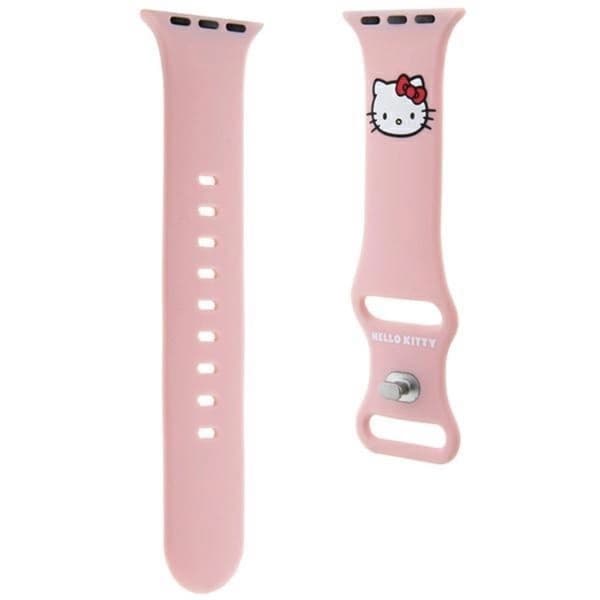 Hello Kitty Apple Watch (38/40/41mm) Armband Kitty Head - Rosa