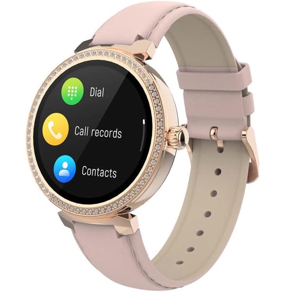 Denver SmartWatch Bluetooth - Ljusrosa