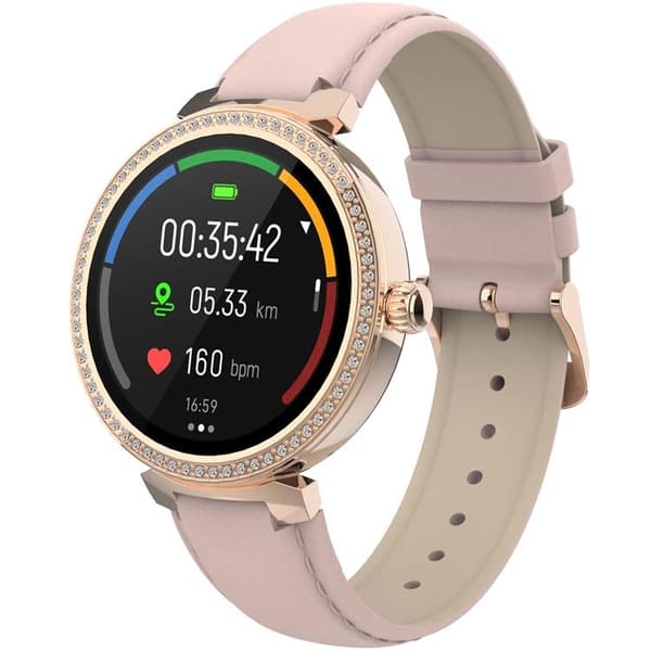 Denver SmartWatch Bluetooth - Ljusrosa