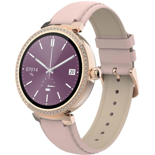 Denver SmartWatch Bluetooth - Ljusrosa