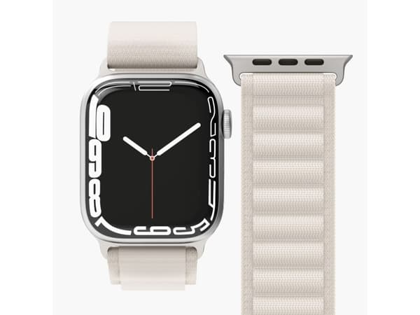 Vonmählen Action Loop, Strap, Smartwatch, Cream, Apple, Apple Watch 38 mm / 40 mm / 41 mm, Nylon
