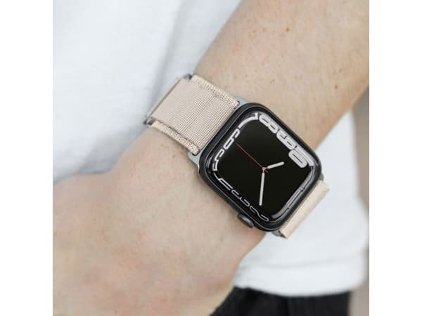 Vonmählen Action Loop, Strap, Smartwatch, Cream, Apple, Apple Watch 38 mm / 40 mm / 41 mm, Nylon