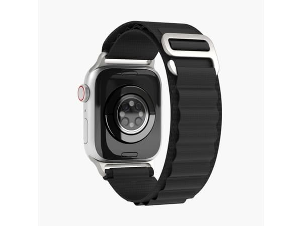 Vonmählen Action Loop, Rem, Smartwatch, Svart, Apple, Apple Watch 38 mm / 40 mm / 41 mm, Nylon