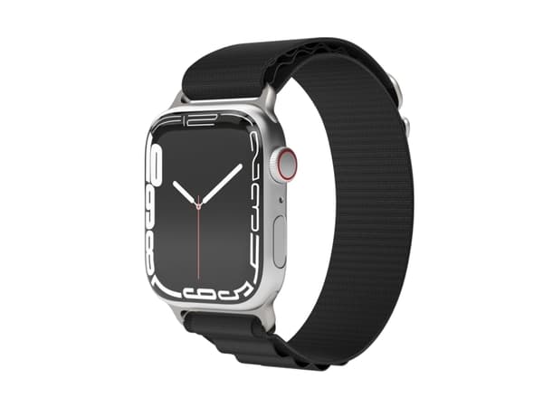 Vonmählen Action Loop, Rem, Smartwatch, Svart, Apple, Apple Watch 38 mm / 40 mm / 41 mm, Nylon