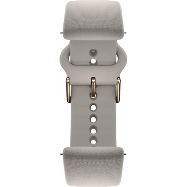 Polar silikonarmband 20 mm, grå, S-L