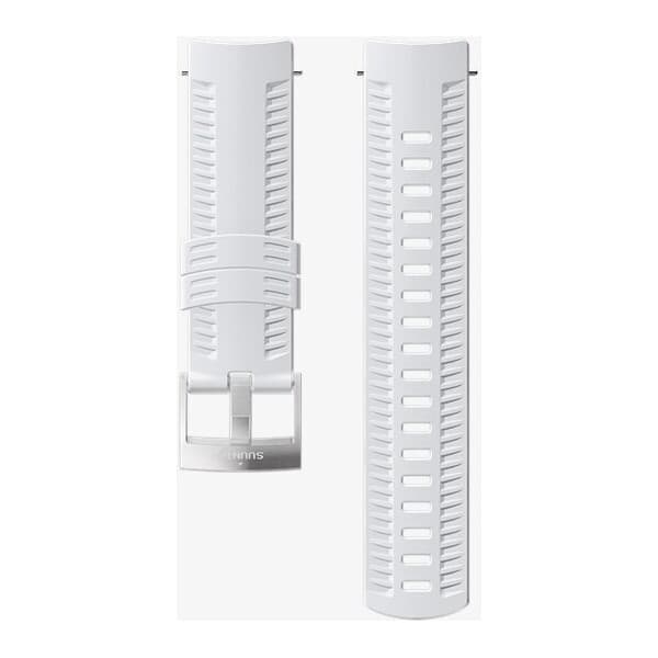 Suunto Athletic 2 -silikonarmband 24mm, vit