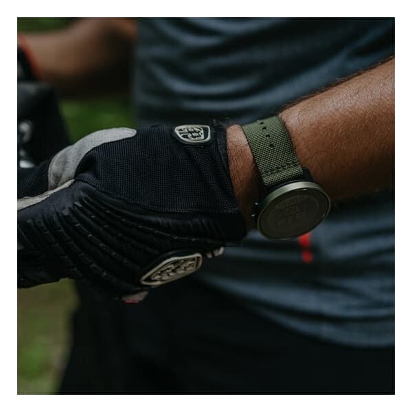 Suunto udforsk 1 - nylon rem 22 mm, Skovgrøn