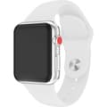 Miniatyrbillede 3 af 3: Wave silikonerem, Apple Watch 38 mm / 40 mm / 41 mm, hvid